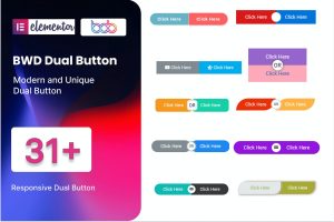 BWD Dual Heading addon for elementor