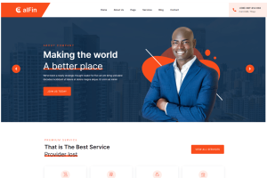 Calfin – Business Finance WordPress Theme