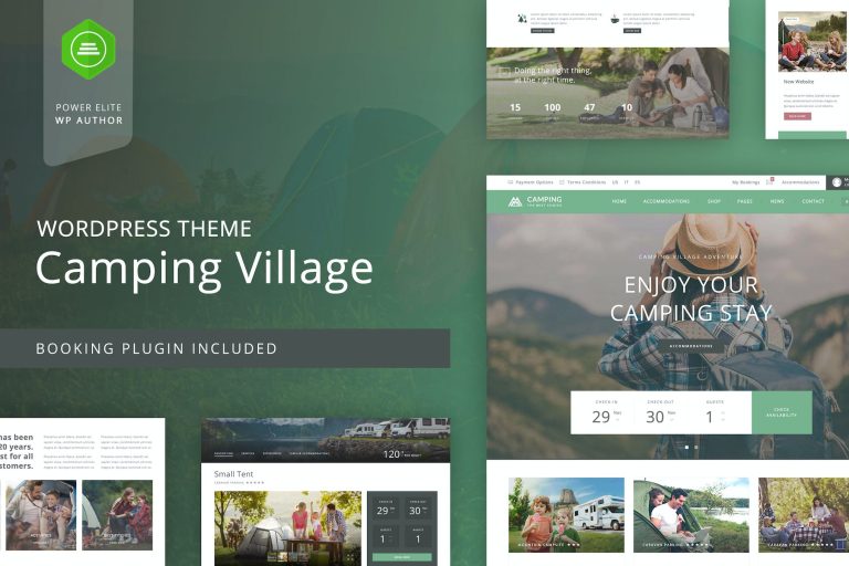 Campground – Camping WordPress Theme