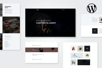 Candy- One & Multi Page 1.3.2 WordPress Theme