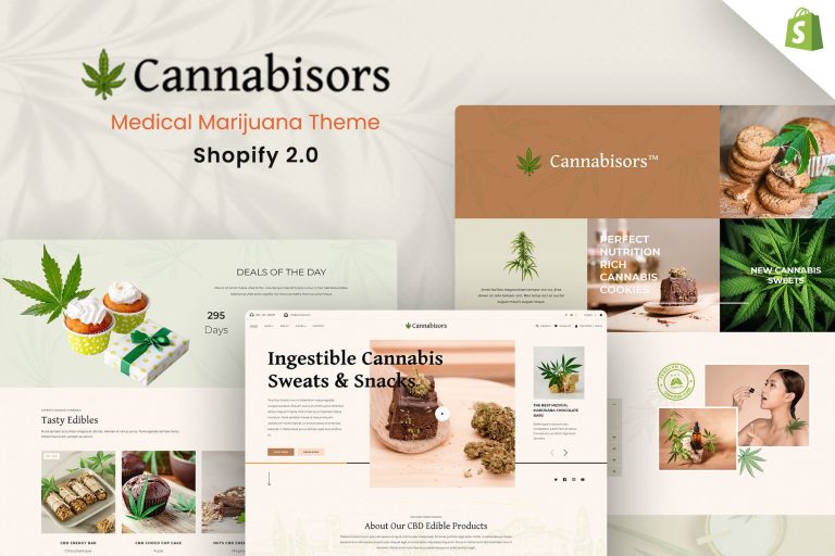 Cannabisors – Medical Marijuana, Cannabis Shopify