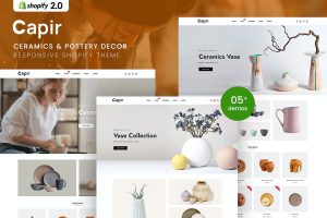 Capir – Ceramics & Pottery Decor Shopify Theme