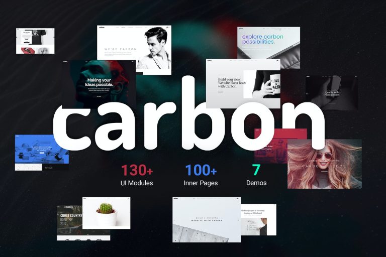 Carbon WordPress Theme