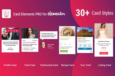 Card Elements Pro for Elementor 1.0.8