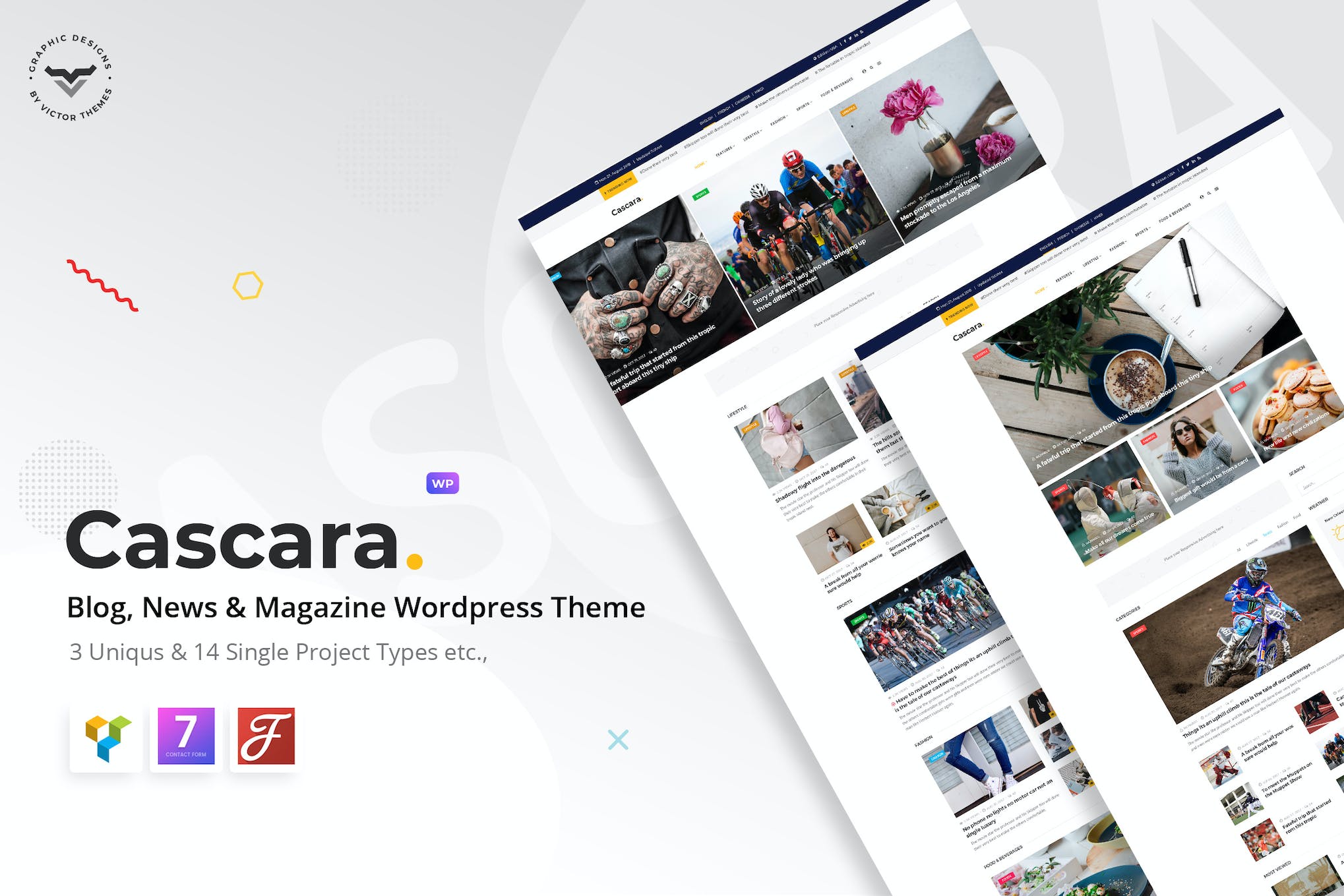 Cascara- Blog, News & Magazine 1.8.0 WordPress Theme