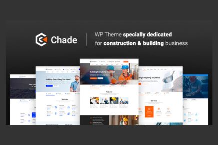 Chade- Construction 1.1.5 WordPress Theme