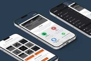 Chalis – Mobile Website Template