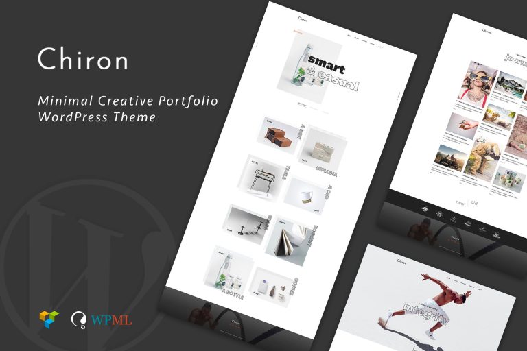 Chiron – Creative Bootstrap 4 Portfolio Template