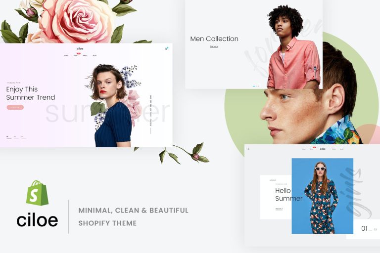 Ciloe – Minimal, Clean & Beautiful Shopify Theme