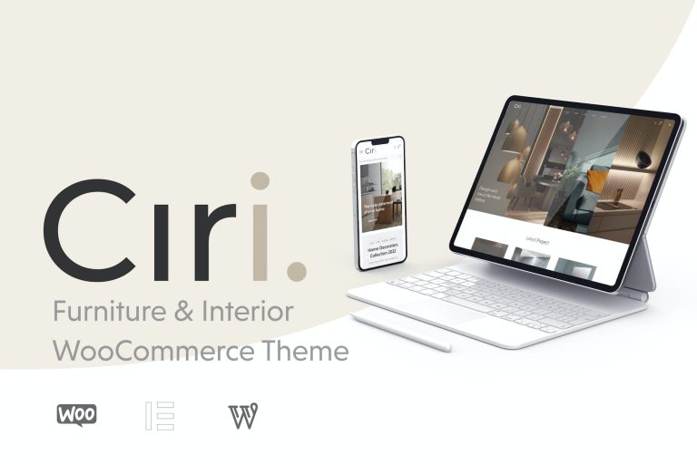 Ciri – Furniture & Interior WooCommerce WordPress Theme