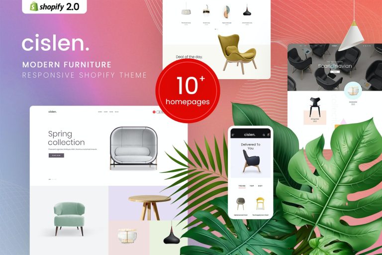 Cislen – Modern Furniture Responsive Shopify Theme