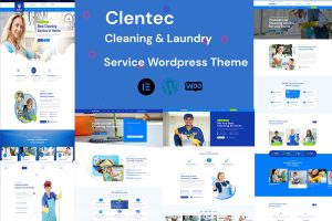 Clentac – Cleaning Services WordPress Theme