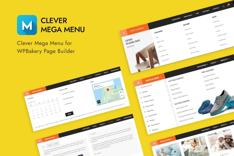 Clever MegaMenu for WPBakery Page Builder