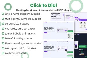 Click to dial – Direct call from website WordPress