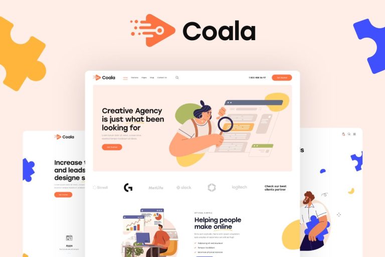 Coala – Digital Marketing WordPress Theme