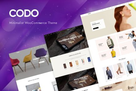 Codo- Minimalist Elementor WooCommerce 1.0.7 WordPress Theme