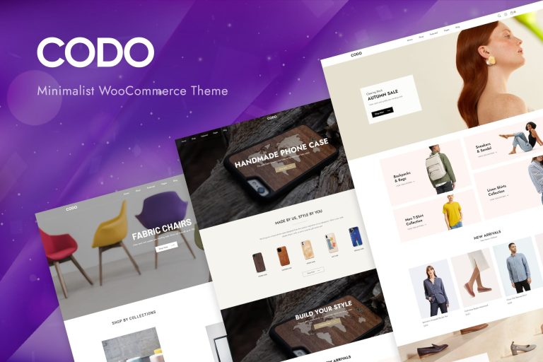Codo – Minimalist Elementor WooCommerce Theme