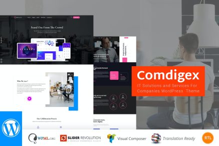 Comdigex- IT Solutions and Services 2.5 WordPress Theme