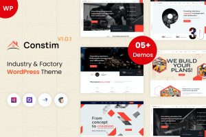 Constim – Industry & Factory WordPress Theme