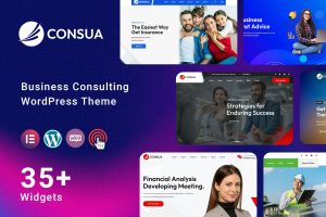 Consua – Business Consulting WordPress Theme