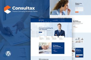 Consultax – Financial & Consulting WordPress Theme