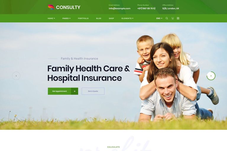 Consulty – Business Finance WordPress Theme