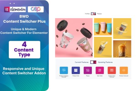 Content Switcher Plus Addon For Elementor 1.0