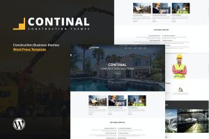 Continal – Construction & Business WordPress Theme