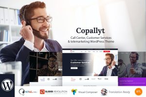 Copallyt – Call Center & Telemarketing WordPress Theme