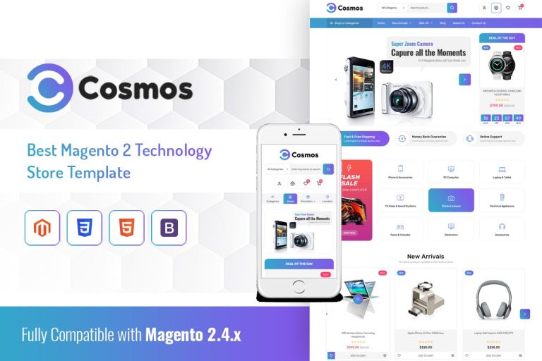 Cosmos – Hitech Store Magento Theme