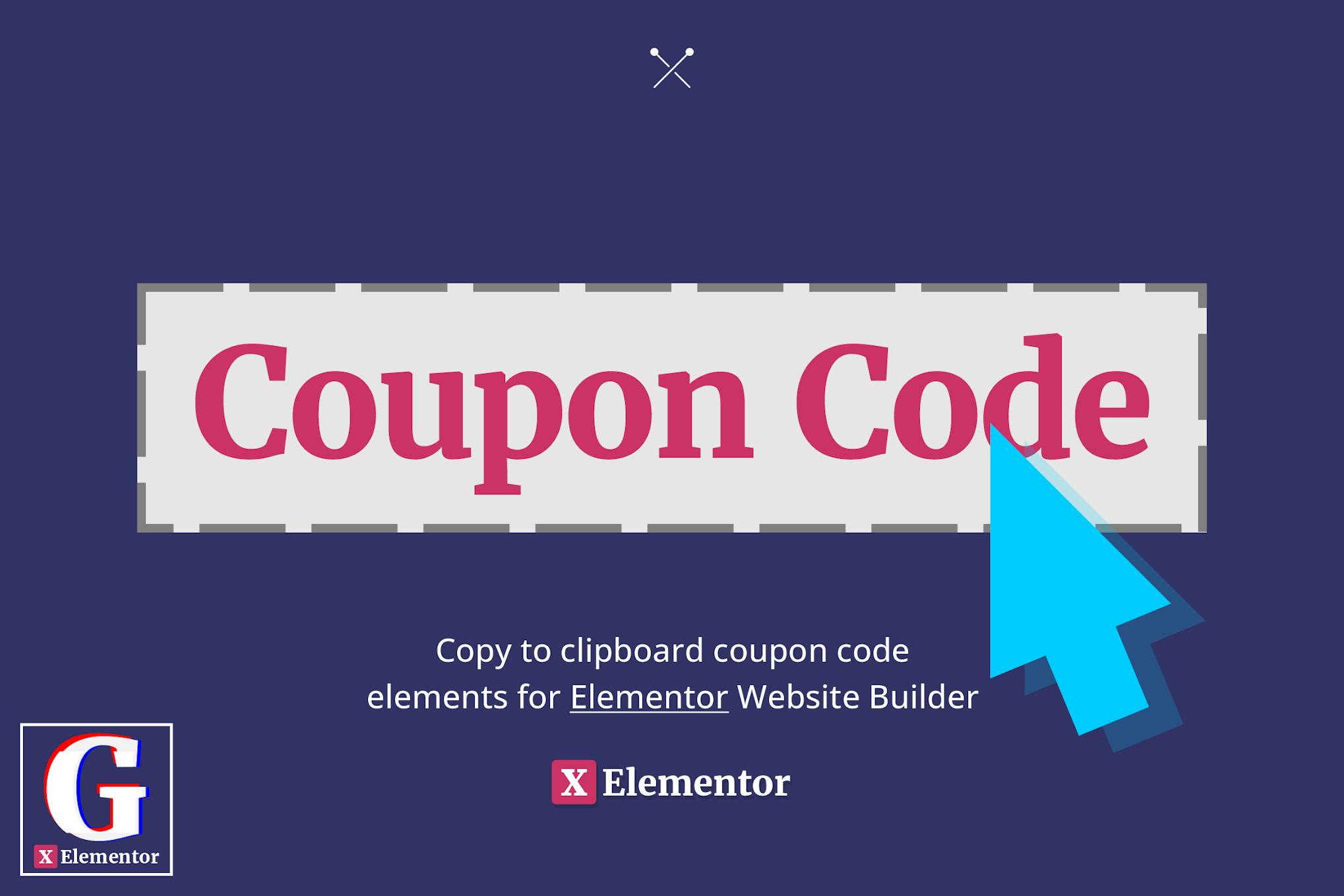 Coupon Code for Elementor 1.0.0