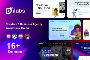 Dilabs – Creative Agency WordPress Theme