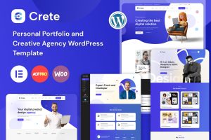 Crete – Portfolio and Agency WordPress Theme