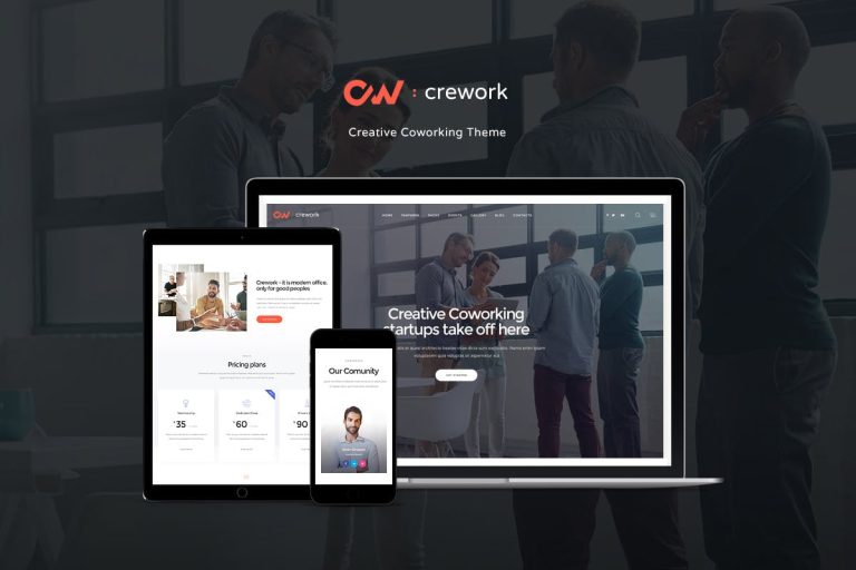 Crework WordPress Theme