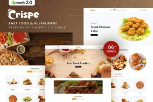 Crispe – Fast Food & Restaurant Shopify Theme