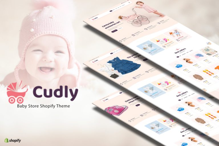 Cudly – Toys Store, New Born Babies Shopify Theme