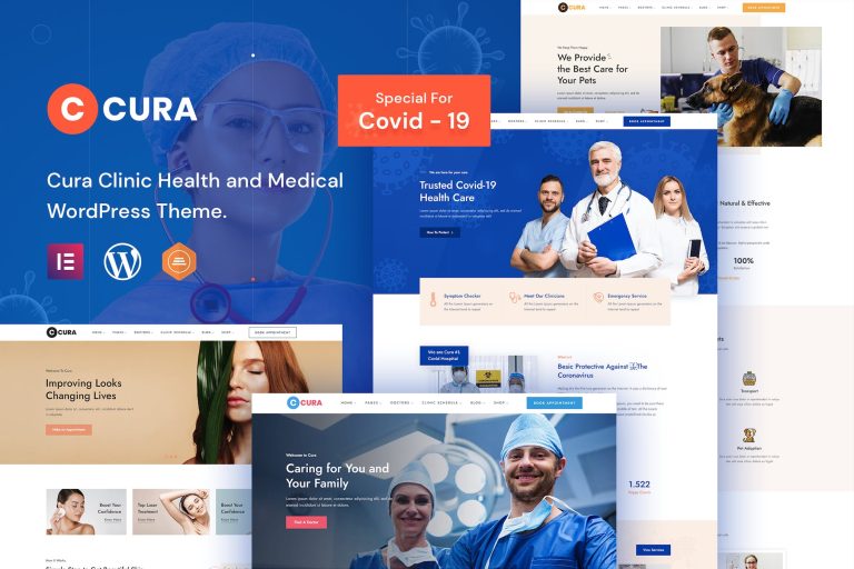 Cura – Medical Clinic Theme