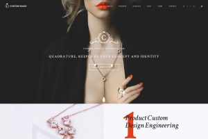 Custom Made – Jewelry Manufacturer and Store WordPress Theme