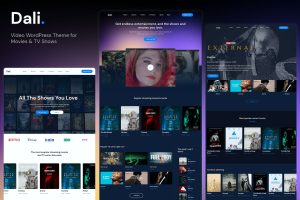 Dali – Movies & TV Shows WordPress Theme