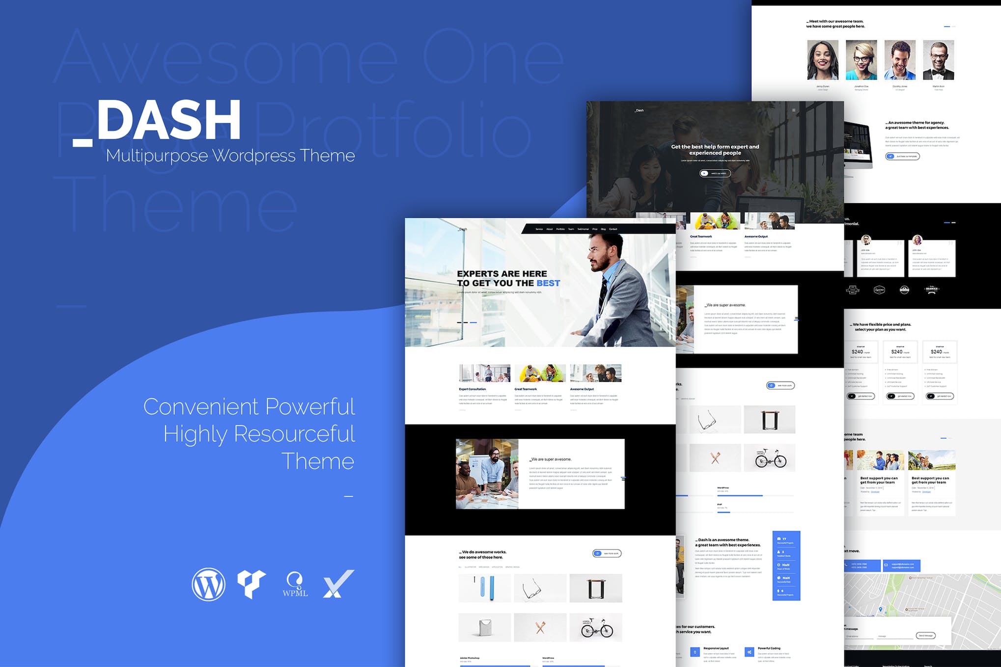 Dash- Creative Business 1.3 WordPress Theme