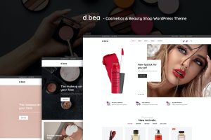 DBea – Cosmetics & Beauty Shop WordPress Theme