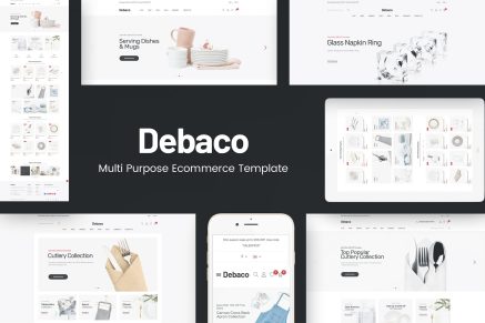 Debaco- Kitchen appliances for 1.0.9 WordPress Theme