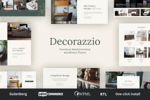 Decorazzio – Interior Design-Furniture Store WordPress Theme