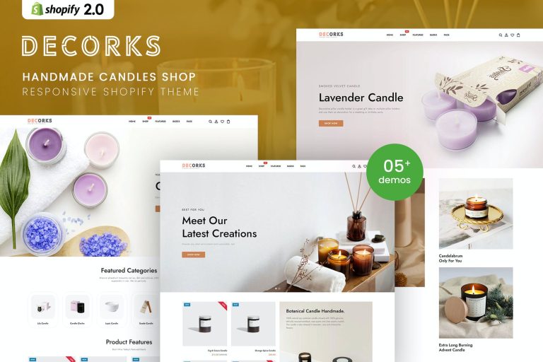 Decorks – Candles Shop Shopify Theme