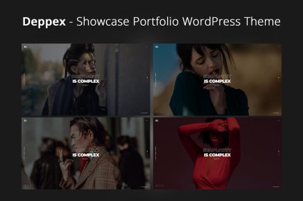 Deppex- Showcase Portfolio 1.0 WordPress Theme