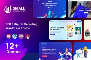 Digalu – SEO & Digital Marketing WordPress Theme