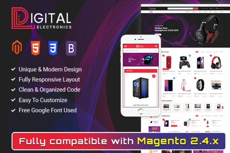 Digital – Responsive Magento Shopping Theme