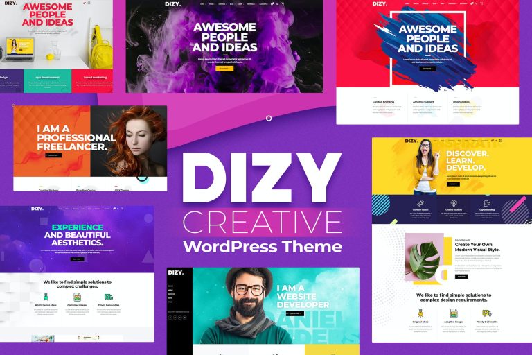 Dizy – Creative Portfolio Theme