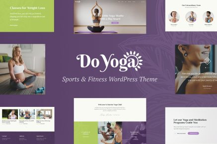 Do Yoga- Fitness Studio & Yoga Club 1.2.5 WordPress Theme