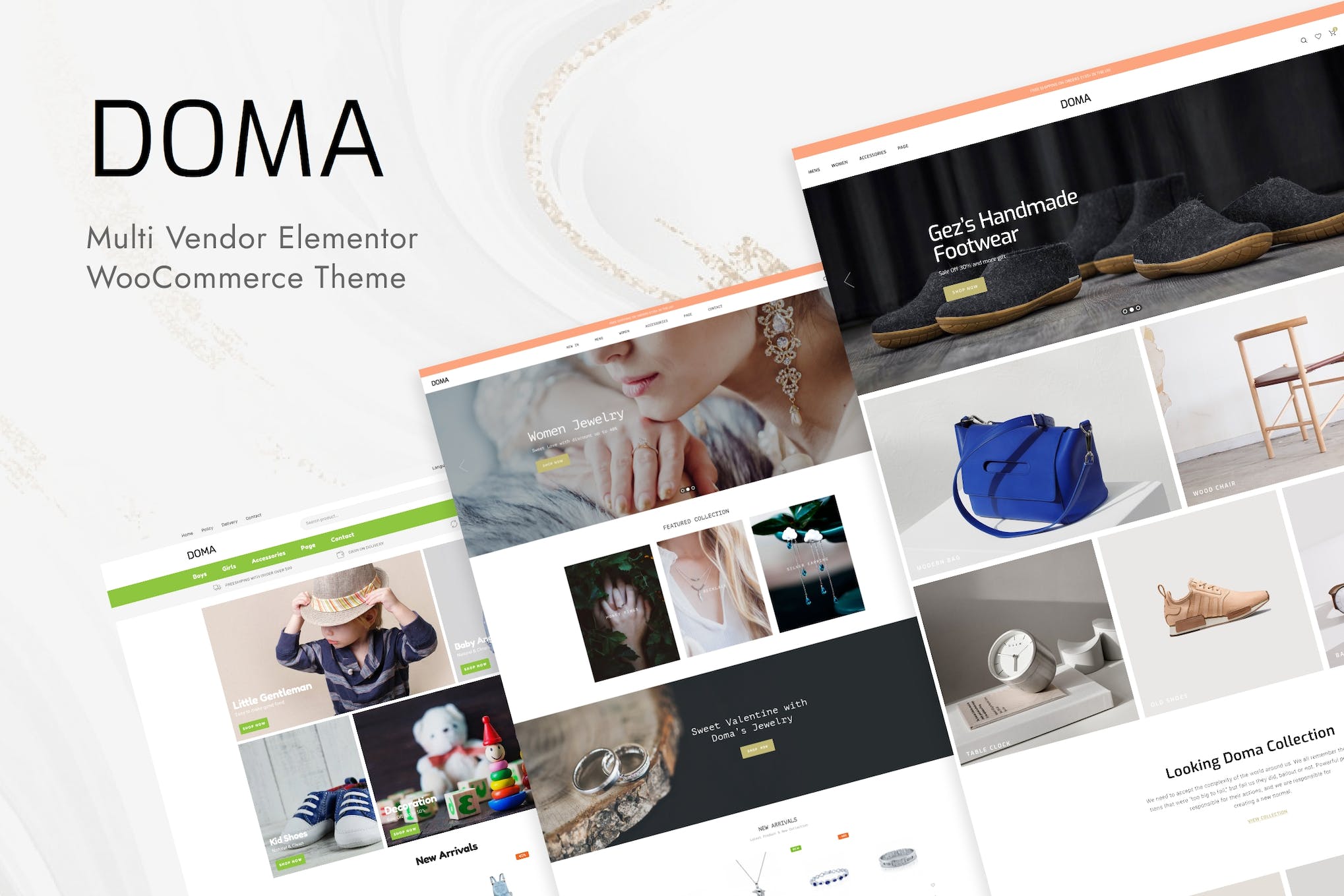 Doma- Multi Vendor Elementor WooCommerce 3.1.1 WordPress Theme